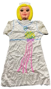 Costume Barbie vintage 1982 1989 taglia 12-14 bambini senza scatola - Foto 1 di 6