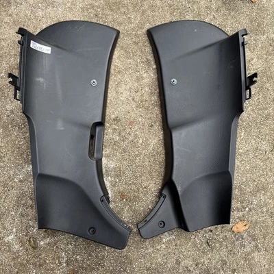 Honda S2000 2008 06-09 juego trasero interior plástico negro #13 para techo rígido Foto 1 de 4