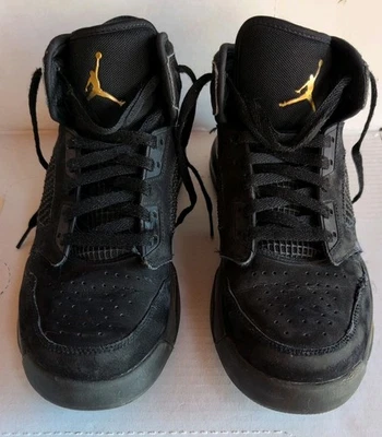 Jordan Mars 270 Zapatos Para Hombre Talla 10 Negro Dorado Tenis Baloncesto Estilo Air Max Foto 1 de 4