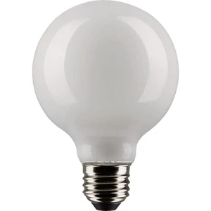 Satco Nuvo 60W Equivalent Warm White G25 Medium Frosted LED Decorative Light - Picture 1 of 4