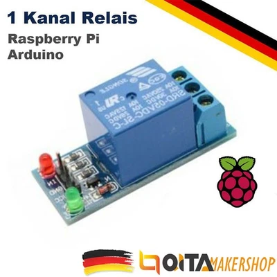 1 Kanal Relais 5V/230V Raspberry Pi Optokoppler Modul Channel Relay Arduino QITA - Bild 1 von 3