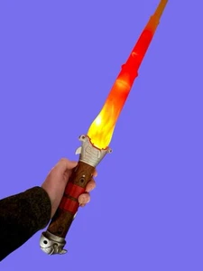 How To Train Your Dragon 2 Hiccup’s Dragon Blade Fire Light Sword Cosplay Tested - Picture 1 of 6