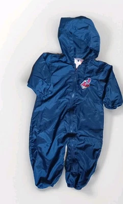 Mameluco cortavientos vintage de los Cleveland Indians talla 18 MO Foto 1 de 4