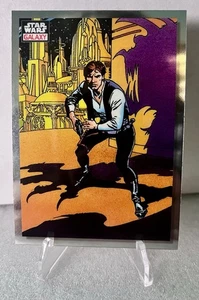 Han Solo Ziehungen 2023! Topps Chrome Star Wars Galaxy - Bild 1 von 2