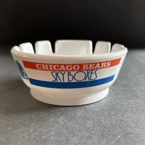 Vintage Chicago Bears Skyboxes Curran Plastic Ashtray - Picture 1 of 6