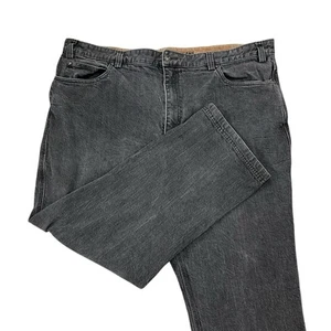Duluth Trading Flex Ballroom Jeans Herren 44X30 Schwarz Denim Relaxed Fit Outdoor - Bild 1 von 7