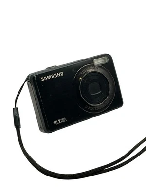Cámara digital compacta Samsung PL50 10,2 MP negra sin probar sin batería Foto 1 de 4