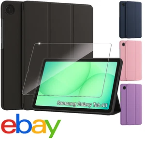 For Samsung Galaxy Tab A9 A11 A9+ Plus Case Stand Tablet Cover+Screen Protector - Picture 1 of 28