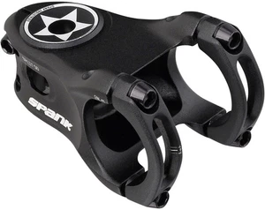 Spank Split Stem - 38mm 31.8 Bar Clamp +/-0 1 1/8" Aluminum Black Enduro MTB - Picture 1 of 2