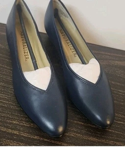 Women's Naturalizer Leather Ballet Flats Casual Shoes Size 8.5 AAA CAREER OFFICE - Picture 1 of 4