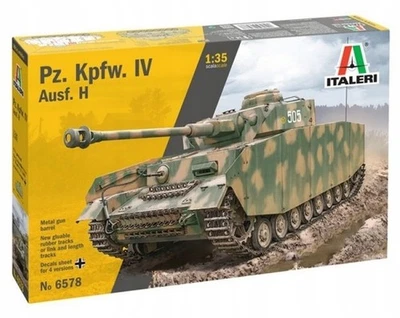 Serbatoio Italeri 6578 - 1:35 pz Kpfw. IV Ausf. H Panzer IV - Immagine 1 di 4