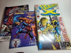 Mixed Lot of 4 Manvel Comic Books Fantastic Four, Spiderman, Excalibur, X Factor - Picture 1 of 14