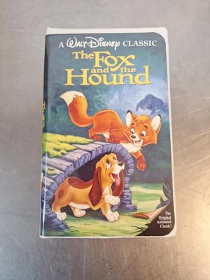 The Fox and the Hound VHS Movie Vintage 1994 Clamshell Cult Family Classic - Image 1 of 4
