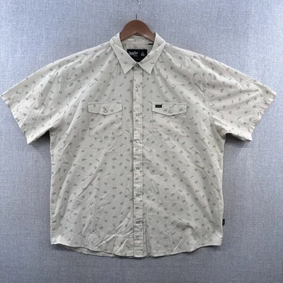 Howler Bros Austin FC H Bar B Snap Shirt XL Green Floral Verdes MLS Soccer Adult - Image 1 of 4