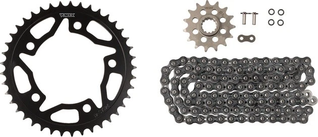 Vortex WSS Warranty Chain & Sprocket Kit #CK2271 for Honda CBR500R 2013-2016 Foto 1 de 1