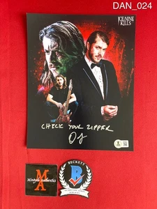 Foto firmada por Dan Sugarman Ice Nine Kills 8x10 Beckett Bienvenido a Horrorwood - Imagen 1 de 6