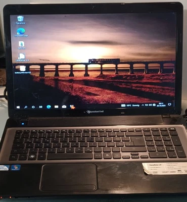 Pack. Bell Easynote LV11HC, Pent. B960 2,2 GHz, 4 GB/160GB, o.NTeil,defekt/Teile - Bild 1 von 4