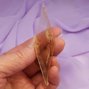 Rare natural Golden Selenite crystal 'Break Old Patterns' 8.3g SN48460 - Picture 1 of 4
