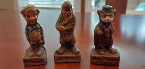WDP Pinocchio Wood Composite Figures - Picture 1 of 8