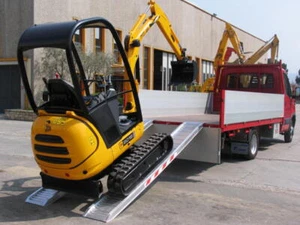 Aluminium Loading Ramps - Pair (3500x360x3000kg) The Ramp People Digger Ramps... - Picture 1 of 7