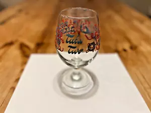 RARE New Belgium Brewing "Take Two" Artful Stemmed Glass Goblet 0.47L - Picture 1 of 9