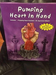 Pumping Heart in Hand Fountain Brand New in Box - Picture 1 of 3