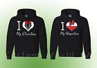 Couple Hoodie - I Love Heart My Boyfriend And Girlfriend -  Couple Sweatshirt