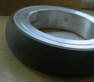 Diamond wheel 1FF1X spherical surface Resin bond 200 R40 GRIT 100 . - Picture 1 of 6