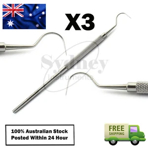 Dental Probe 23 Dental Tooth Calculus Removal Single Ended Hygienist Scraper - Bild 1 von 3