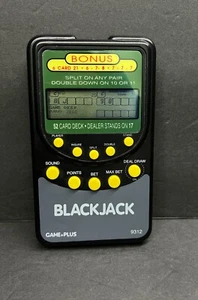 Blackjack Electronic Handheld Game Vintage Game+Plus Travel Tested Works! - Picture 1 of 2