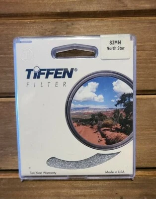 New Tiffen 82mm North Star Effect Filter MFR #82NSTR - Image 1 of 4