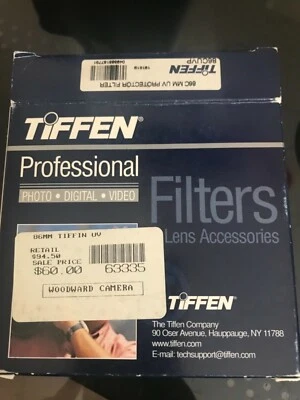Tiffen Professional 86Cmm UV (Ultra Violet) Glass Filter - Image 1 of 2