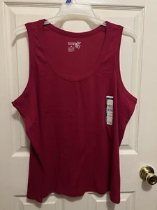 TERRA & SKY LADIES PLUS STRETCH TANK TOP SIZE 3X NEW - Picture 1 of 14
