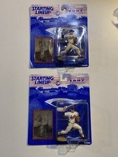 ***RARE*** Early Mold 1997 Nolan Ryan Starting Lineup action figure Suns + Reg.