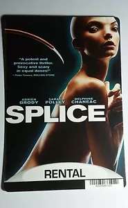 SPLICE BRODY POLLEY CHANEAC COVER ART MINI POSTER BACKER CARD (KEIN FILM) - Bild 1 von 2