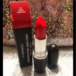 MAC ~ #232 DOCENAS DE CLAVELES ~ BRILLO CREMA Lápiz labial ~ 0,10 oz ~ NUEVO EN CAJA AUTÉNTICO - Imagen 1 de 3