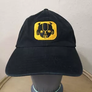 OTTO Adult Hat Black Yellow Embroidered OSFM Cap Trucker Hat 3423 - Picture 1 of 8