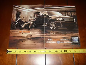 FORD F150 HARLEY DAVIDSON SUPERCREW 2001 - Original 2 Seiten Anzeige - Bild 1 von 2