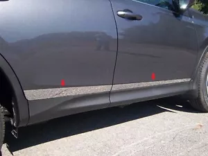Fits Toyota Rav4 2013-2018 Stainless Polished Chrome Lower Wide Accent Trim 4PCS - Picture 1 of 1