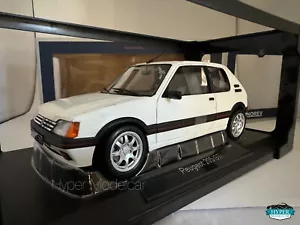 NOREV 1/18 PEUGEOT 205 GTI 1.9 1989 WHITE ART.184842 - Picture 1 of 3