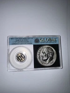 2003 P Roosvelt Dime Waffle Cancelled. Brilliant Uncirculated - Picture 1 of 2
