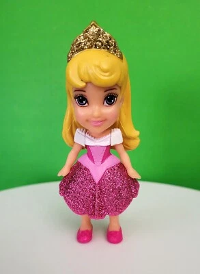 Disney Princess Aurora Poseable Mini Doll Toddler Miniature 3.5" Figure - Image 1 of 2