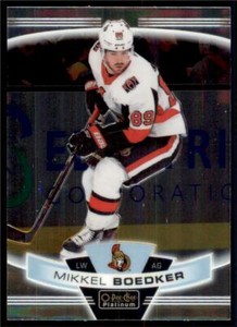 2019-20 OPC Platinum Base #38 Mikkel Boedker - Ottawa Senators