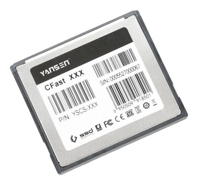 32GB Yansen CFast Memory Card 600X Speed Rating - Image 1 of 4