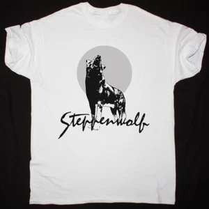 Steppenwolf Band Camiseta Blanca NUEVA Camiseta Unisex Todas las Tallas S a 5Xl XA518 - Imagen 1 de 4