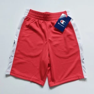 Pantalones cortos deportivos Champion rojos y blancos para niños talla 7 - Imagen 1 de 7