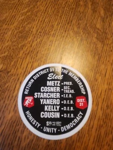 UMWA Coal Mining Sticker Decal District 31 - Picture 1 of 4