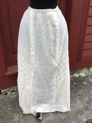 SAIA DE AUTOMOBILISMO DE LINHO EDUARDIANO ANTIGA DOBRA ANGULAR, PREGAS FRONTAIS, EXCELENTE ESTADO - Imagem 1 de 4