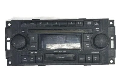 Dodge Magnum 2004 2010 conjunto receptor de radio fabricante original sin navegación 5091523ag Foto 1 de 4