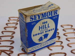 Schwein Nasenringe Ringers Vintage Seymour Schweinshoat Indiana Nr. H2 Hügelmuster 36 - Bild 1 von 8